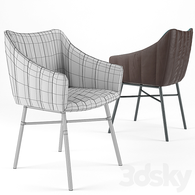 FREIFRAU _ RUBIE Armchair 3d