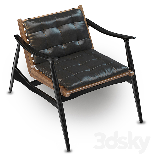 Luteca Furniture Atra Chair By Alexander Diaz Andersson 3DSMax File - thumbnail 1