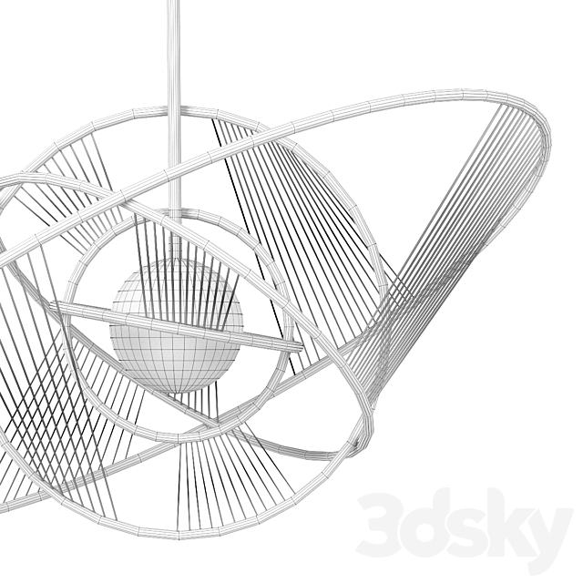 Chandelier Jean Louis Deniot Helios Designed 3d