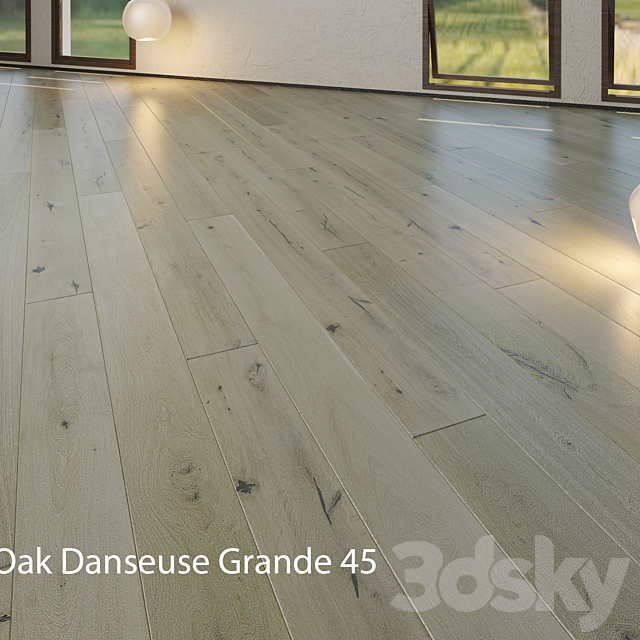 Parquet Barlinek Floorboard - Jean Marc Artisan - Danseuse Grande 3d