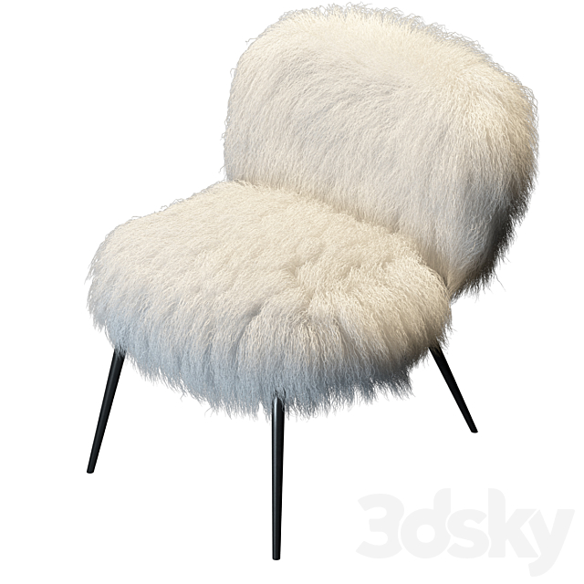 Chair Baxter Nepal 3d