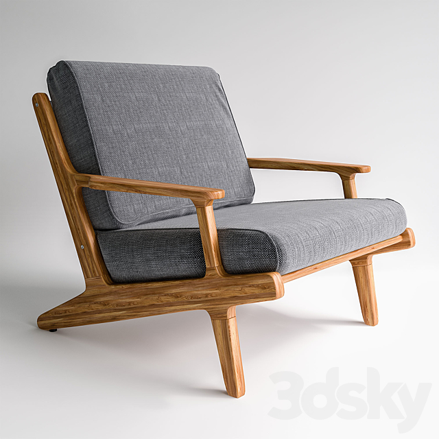 3DS MAX Gloster Bay lounge chair 3DSMax File