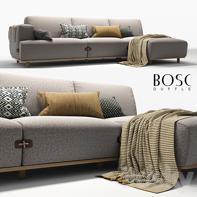 Sofa corner Bosc 3DSMax File - thumbnail 1