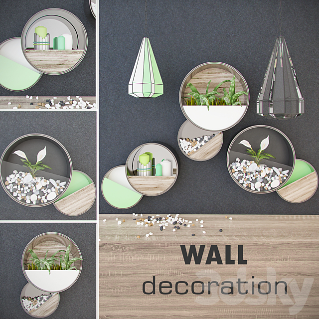 Wall decoration 3DSMax File - thumbnail 1