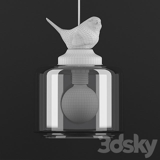 Sparrow Pendant Lamp 3d