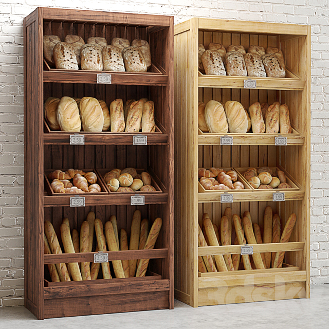 Bread Shelves 3DSMax File - thumbnail 1