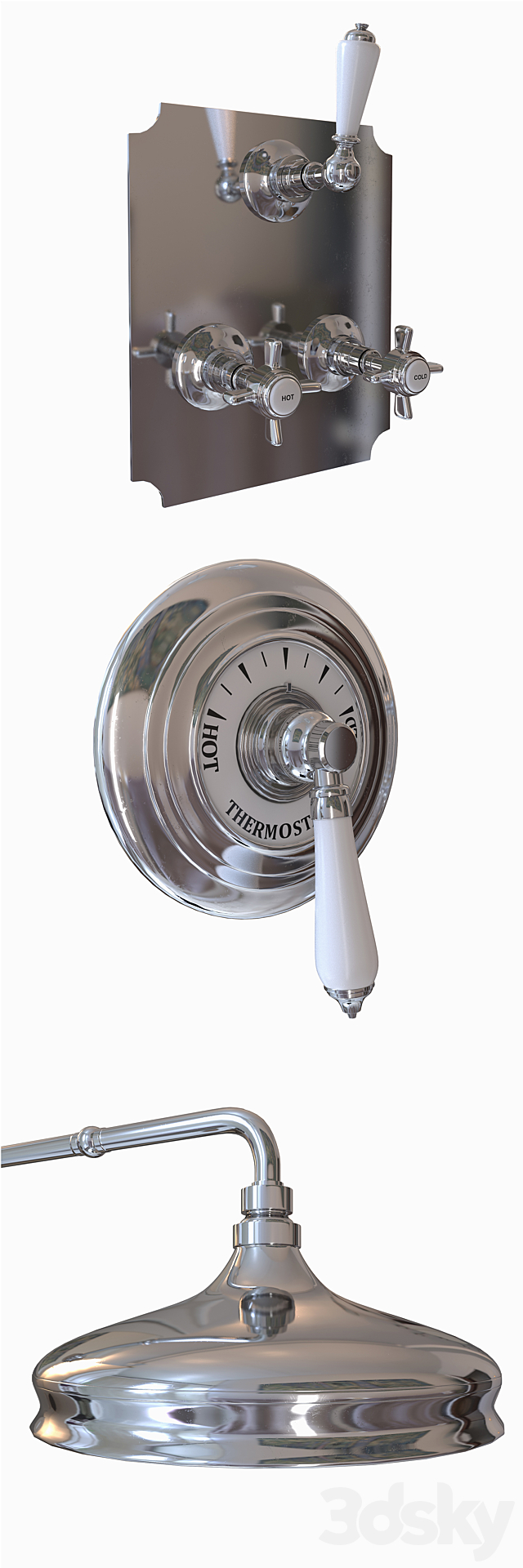 D&D shower collection set part 2 3d