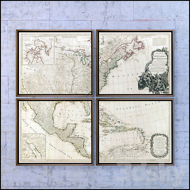 Roberts Maps - set 13 3d