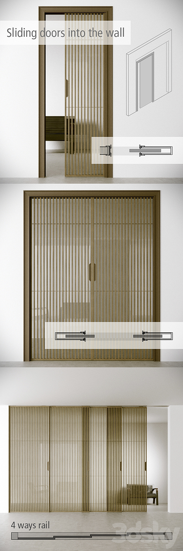 RIMADESIO Sliding doors SAIL 3d