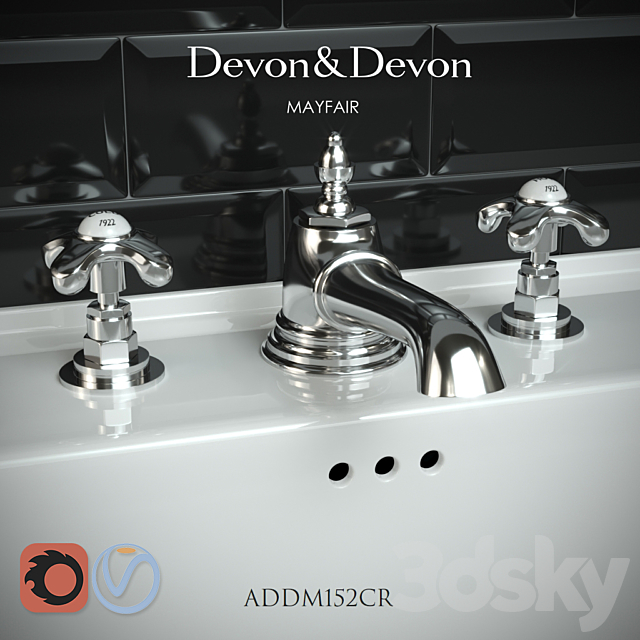 Devon & Devon Mayfair ADDM152CR 3DSMax File - thumbnail 1