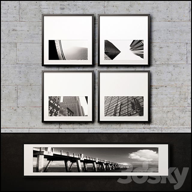 The picture in the frame. 113 Picture Frame Collection 3DSMax File - thumbnail 3