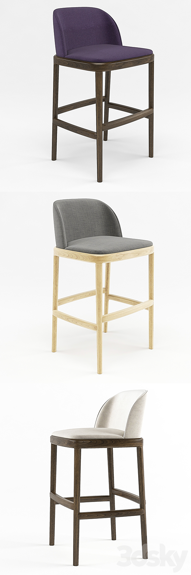 Stools Damblè 3d