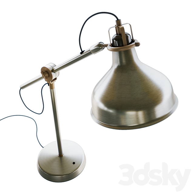 Table Lamp IKEA Ranarp 3d
