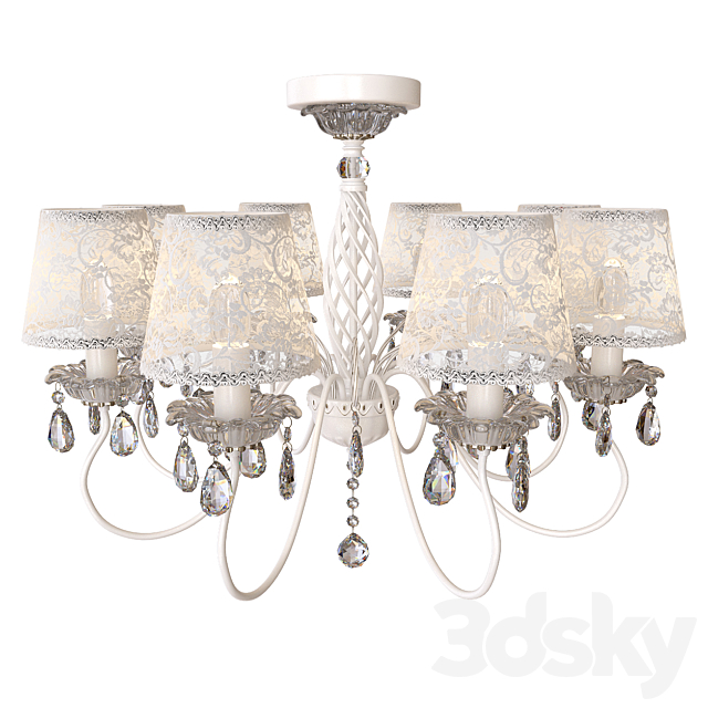 Ceiling chandelier – Odeon talsano 08 3DSMax File - thumbnail 1