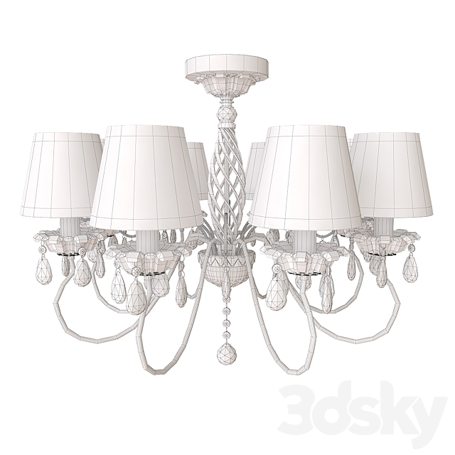 Ceiling chandelier – Odeon talsano 08 3DSMax File - thumbnail 2