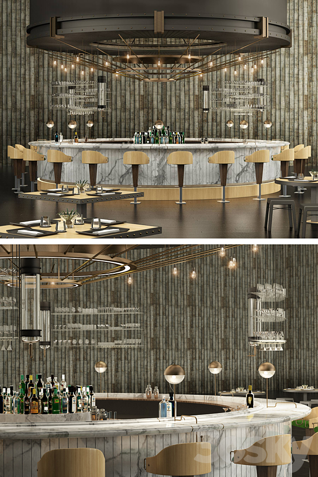 The bar 3d