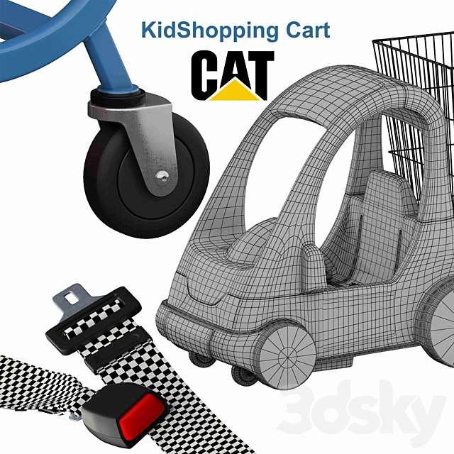 Shopping Cart 3d