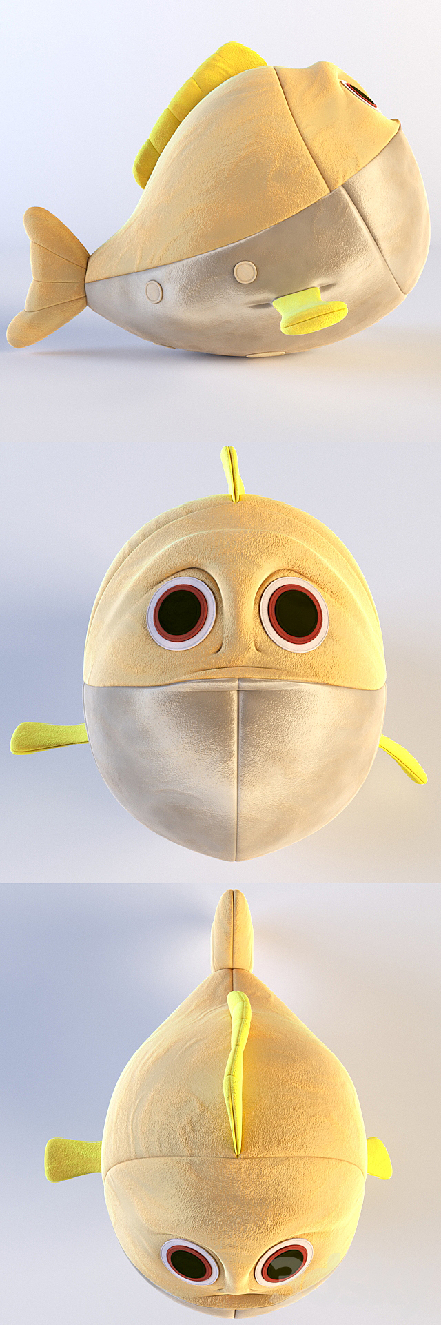 Fish toy 3d