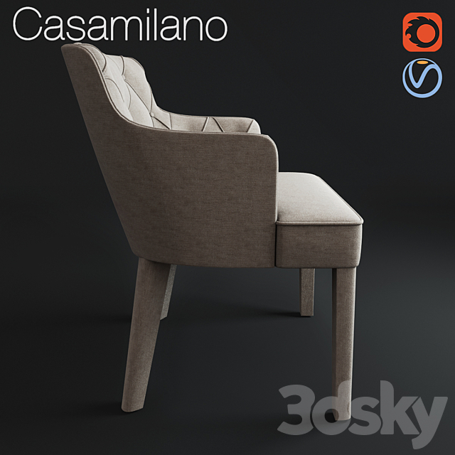 Casamilano Royale capitone 3DSMax File - thumbnail 2