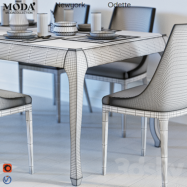 Modacollection Newyork + Odette 3DSMax File - thumbnail 3