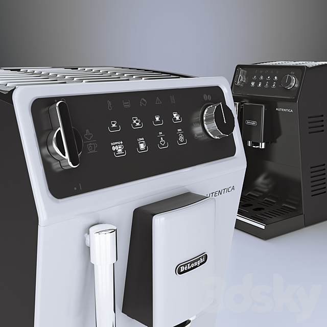 Coffee Machine Delonghi Autentica ETAM 29.510 3DSMax File - thumbnail 3