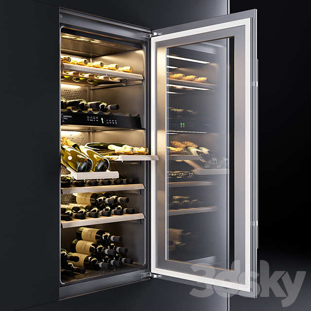 Wine Cabinet Liebherr WTEES 2053 3DSMax File - thumbnail 1