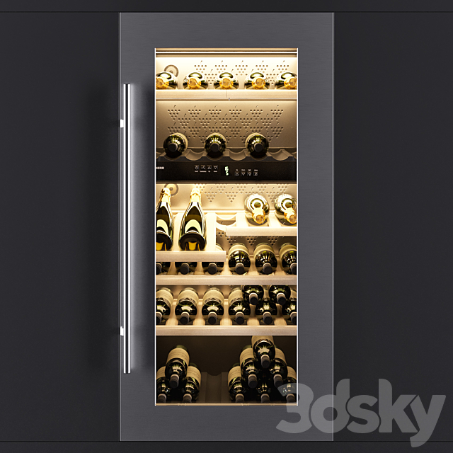 Wine Cabinet Liebherr WTEES 2053 3DSMax File - thumbnail 2
