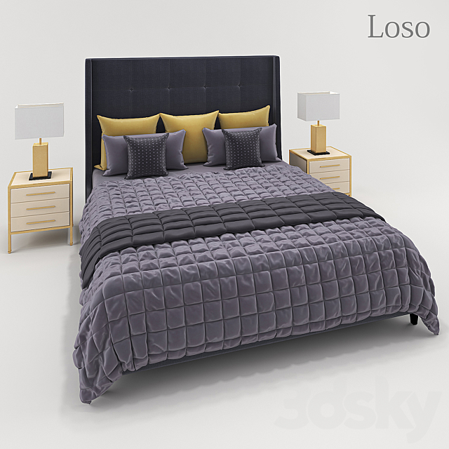 Loso_Bed 3d