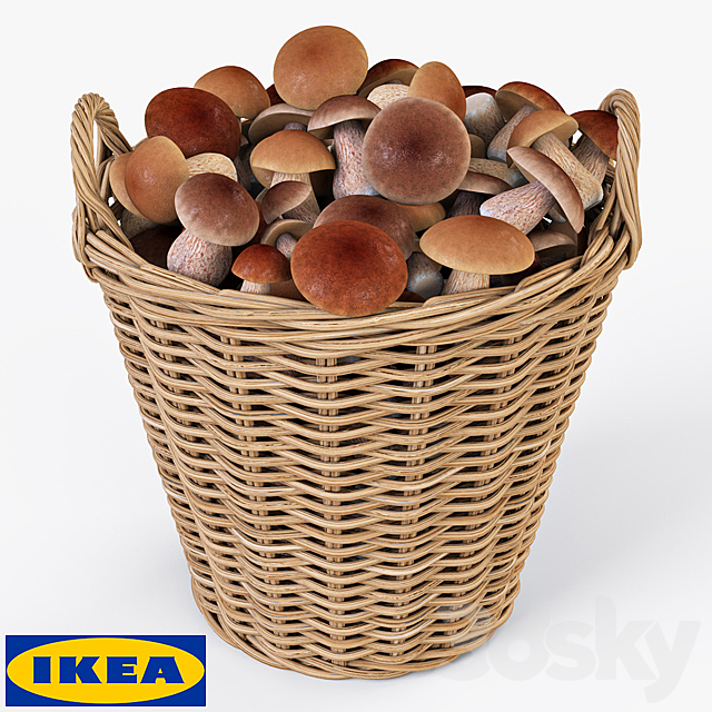 IKEA Shopping NIPPRIG with mushrooms 3DSMax File - thumbnail 1