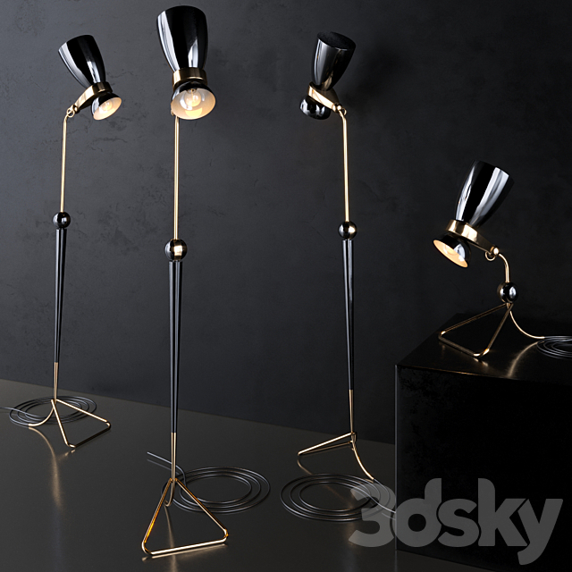 Delightfull Amy table lamp 3d