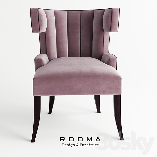 Armchair Tory Rooma Design 3DSMax File - thumbnail 2