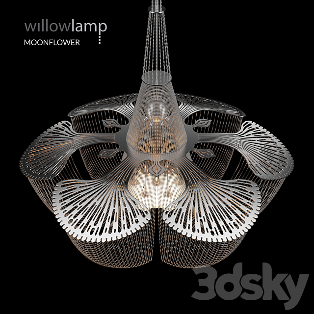 Willowlamp Moonflower 3d