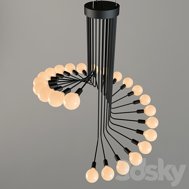 Chandelier Suspendu Lamp 3d