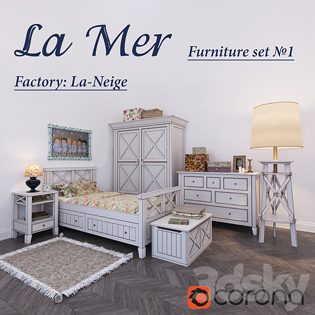 Lamer furniture set ?1 3DSMax File - thumbnail 1