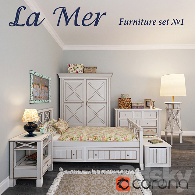 Lamer furniture set ?1 3DSMax File - thumbnail 3