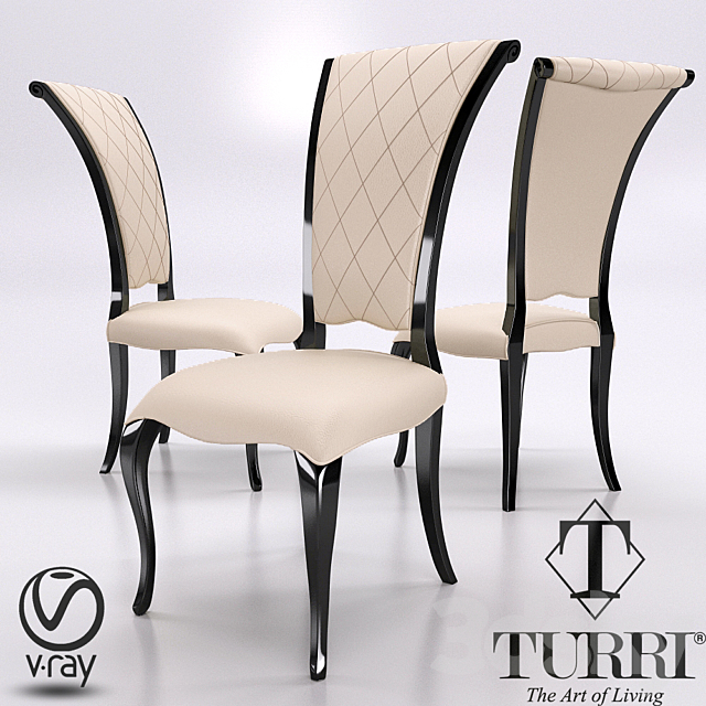 Chair TURRI TC030 3DSMax File - thumbnail 1