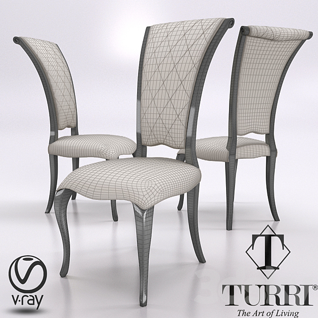 Chair TURRI TC030 3DSMax File - thumbnail 3
