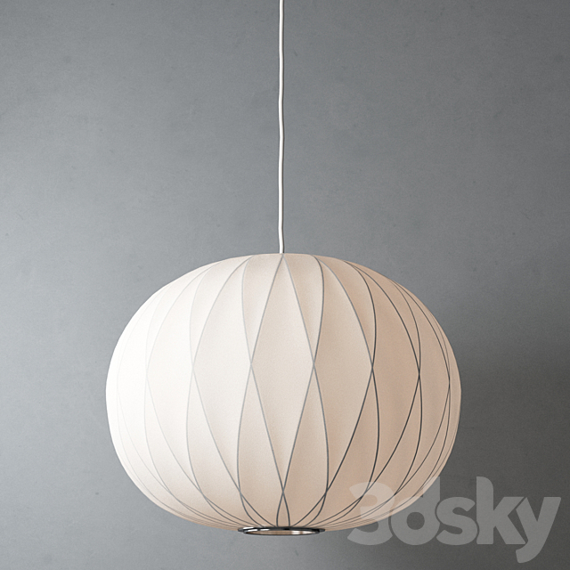 Criss Cross Ball Bubble Lamp 3d