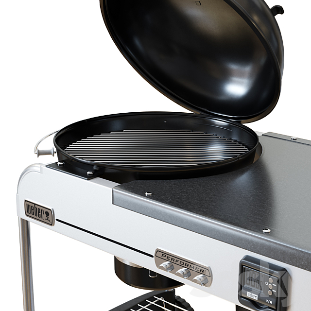 Charcoal Grill Deluxe GBS 3d