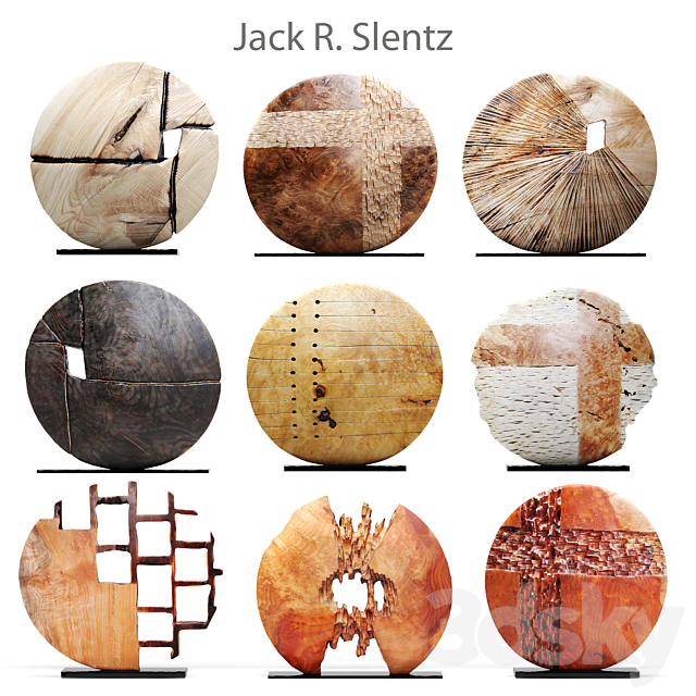 Jack Slentz. decor. sculpture. woodcarving. figurine 3DSMax File - thumbnail 1
