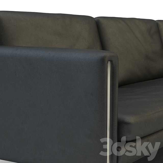 Sofa by Hans J Wegner - CH103 3d