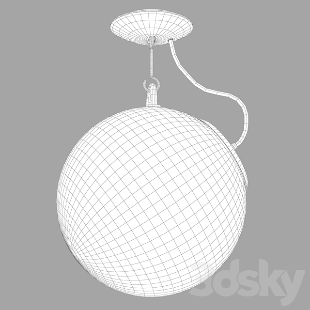 Ceiling lamp Miconos 3DSMax File - thumbnail 2