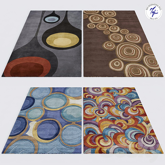 Carpets from Mafi international rugs 3DSMax File - thumbnail 1
