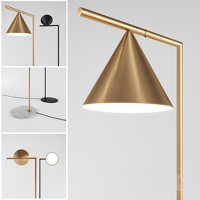 Capitan Flint floor lamp 3d
