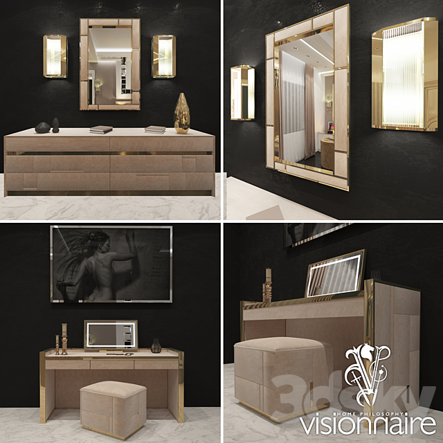 Visionnaire Barrymore Collection 3DSMax File - thumbnail 1