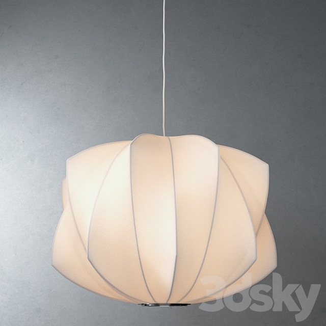 Criss cross propeller bubble lamp 3d