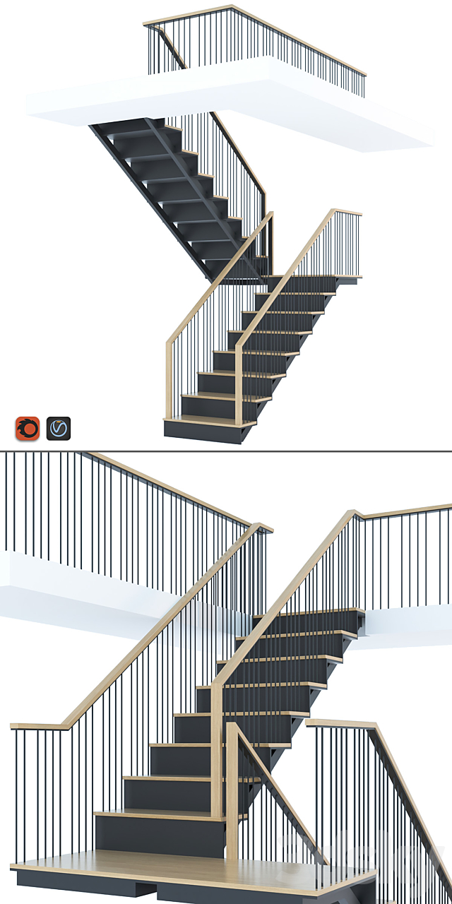 Stairs 3d