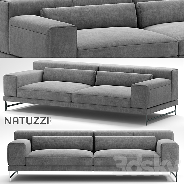 Sofa natuzzi ido 3DSMax File - thumbnail 1