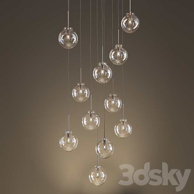 RUBN COPPOLA PENDANT LAMP 3d