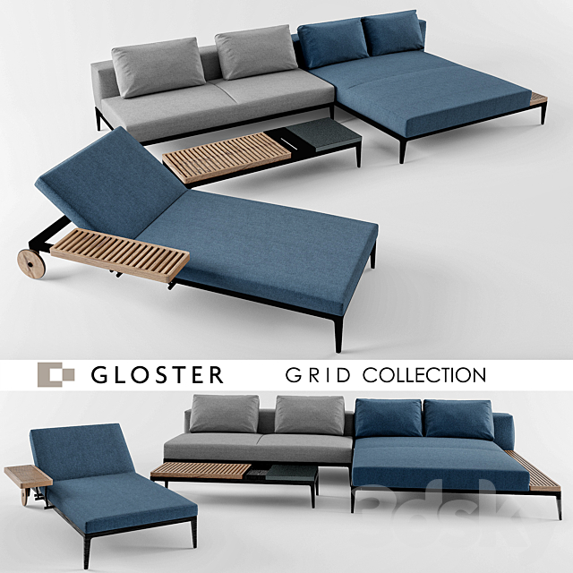 Gloser Grid Collection 3DSMax File - thumbnail 1